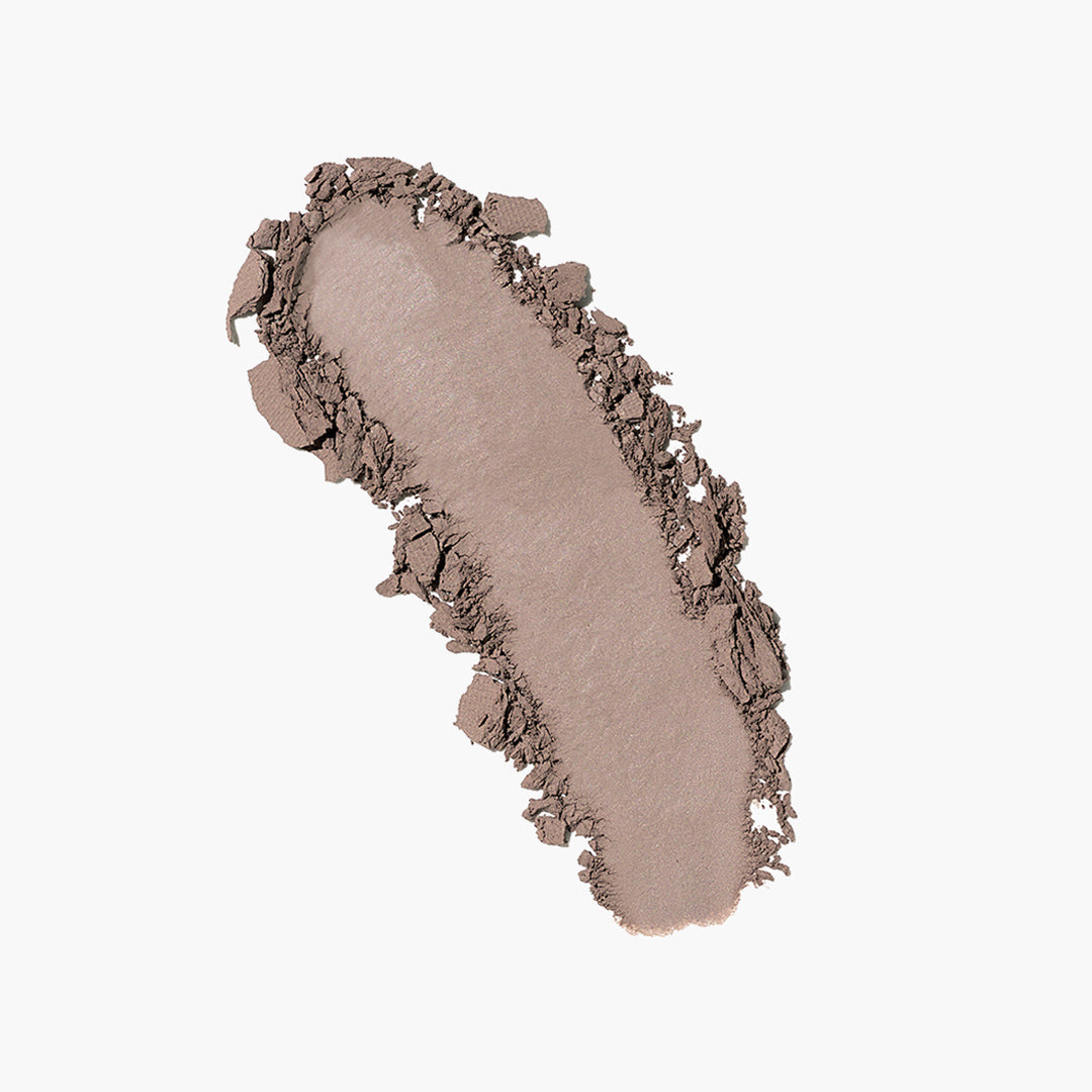 A swatch of The Best Eyeshadow in Smokey Grey by Jones Road Beauty